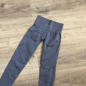 NVGTN Grey Contour Seamless Leggings